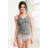 Out From Under Drop Needle Y-Back Cami, GREY