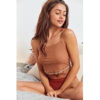 Out From Under Double Layer Mesh Cami, BRONZE