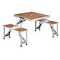 outwell dawson folding picnic table and chairs