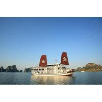 Overnight Halong Cruise with Oceanview Cabin on Halong Glory Including Hanoi Transfer