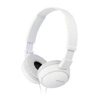 Overhead Headphones White 1.2m Flat Cord