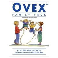 Ovex Threadworm Tablet Family Pack