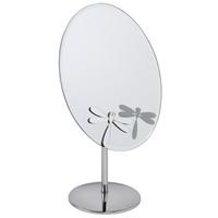 Oval Mirror With Dragon Fly Design