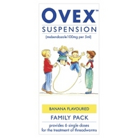 Ovex Suspension Banana Flavoured Family Pack 30ml