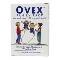 Ovex Family Pack Tablets 4 Tablets