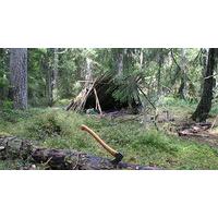 overnight bushcraft survival experience for two shropshire