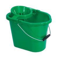 Oval Mop Bucket 12 Litre Green MBPG