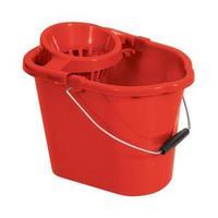 Oval Mop Bucket 12 Litre Red MBPR