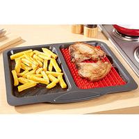 Oven Tray with Silicone Insert