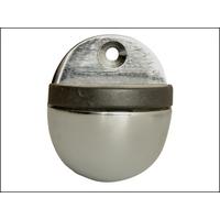 Oval Door Stop Chrome Finish 40mm