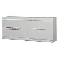 Ovio Sideboard 2 Doors 2 Drawers Grey