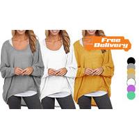 Oversized Slouchy Jumper - 7 Colours - Free Delivery!