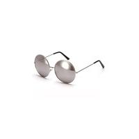 Oversized Round Mirror Sunglasses