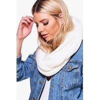 oversize snood cream