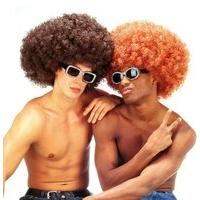 Oversized Afro Wig - Assorted Colours - 60\'s 70\'s Fancy Dress