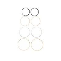 Oversized Hoop Earring Set