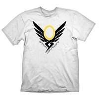 Overwatch Men\'s Mercy Emblem Logo T-Shirt (XXL)