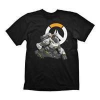 Overwatch Men\'s Gorilla Winston Logo T-Shirt (XXL)