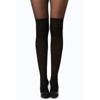 Over Knee Tights - black