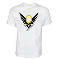 Overwatch Mens Mercy Emblem Logo Large White T-Shirt