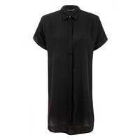 OVERSIZED LONGLINE LOTUS SHIRT