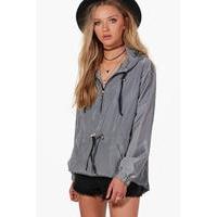 Overhead Rain Mac - grey