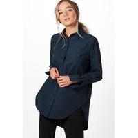 oversized shirt navy