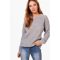 Oversized Vintage Jumper - silver