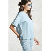 Oversized Drawstring Tee