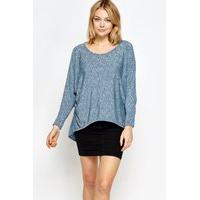 Oversized Batwing Sleeve Top