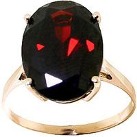 Oval Cut Garnet Ring 6.0ct in 9ct Gold