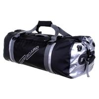 overboard pro sports waterproof duffle bag black 60 litres