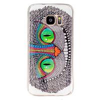 owl eyes pattern tpu soft case for galaxy s7 edgegalaxy s7