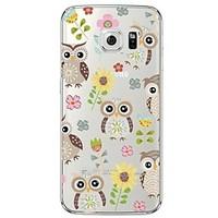 owl pattern tpu soft ultra thin soft case cover for samsung galaxys7 e ...