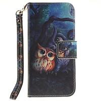 Owl PU Leather for iphone7 6Splus 6plus 6S 6 SE 5S 5