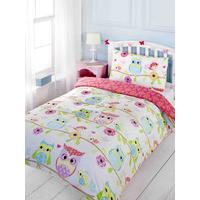 Owl and Friends Junior Duvet Cover and Pillowcase Set