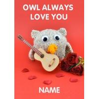 owl always love you knit and pearl