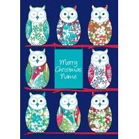 Owls | Christmas Card