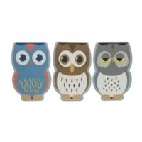 Owl Shaped Memo Notepad Assorted Colours