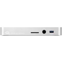 owc owctcdock11psl usb c dock media drive silver