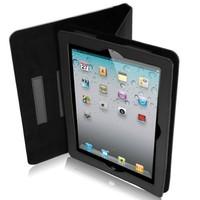 Owls 10001, Black Leather Case Sleeve Pouch Cover Protector with Colourful Motive for Apple iPad Mini.