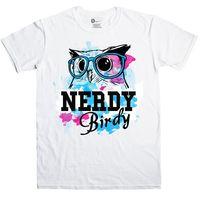 owl t shirt nerdy birdy