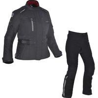 Oxford Dakota 1.0 Ladies Motorcycle Jacket & 2.0 Trousers Tech Black Kit