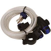 oxford oxford 18m cable lock clear