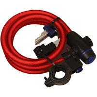 oxford oxford 18m cable lock red