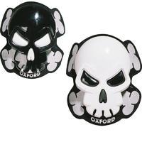 oxford skull motorcycle knee sliders