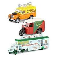 Oxford Die Cast Circus Vehicles Set Of 3