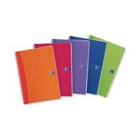 oxford office notebook twin wirebound plastic ruled 180 pages 90gsm a5 ...