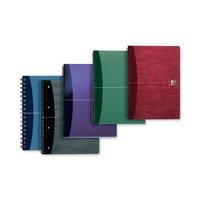 Oxford Office Notebook Wirebound Soft Cover A4 Assorted [Pack 5]