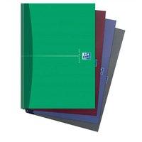 Oxford Office Notebook Casebound Hard Cover Ruled 192 Pages 90gsm A4 Assorted [Pack 5]